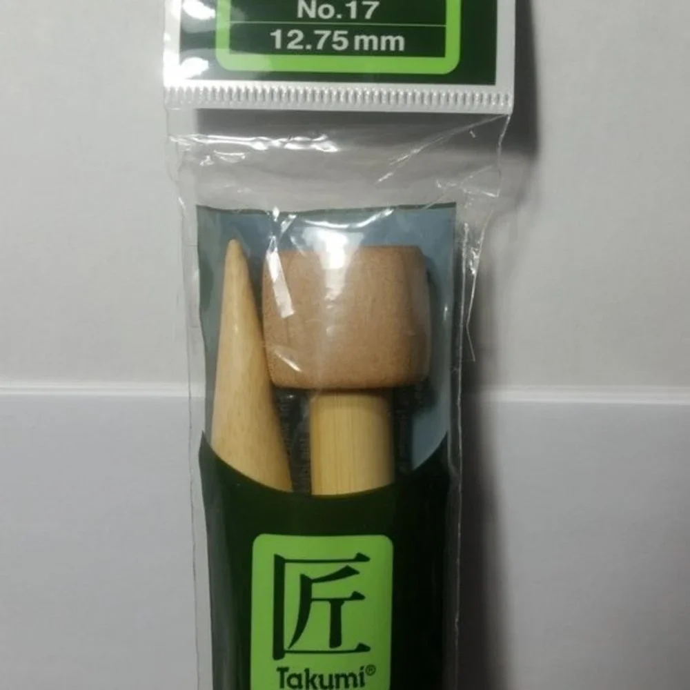 Bamboo Single Point Knitting Needles 10